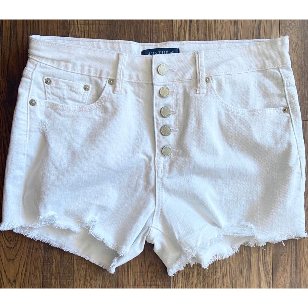 Just USA Distressed Denim Shorts
